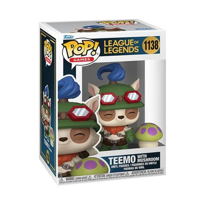 Funko Pop! League of Legends Teemo with Mushroom Vinyl Figure #1138
