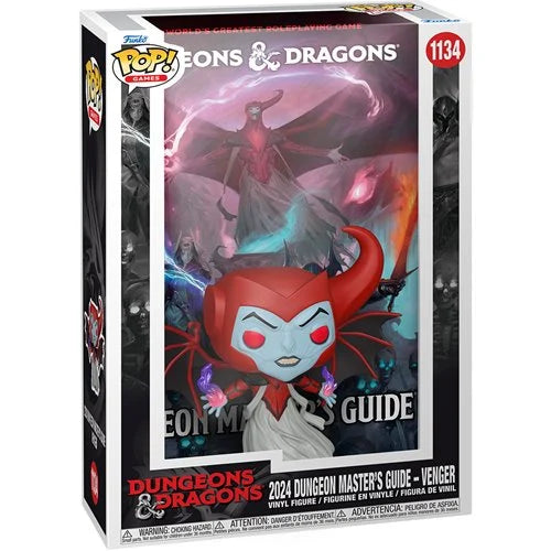 Funko Pop! Dungeons & Dragons 2024 Dungeon Master's Guide - Venger Book Cover #1134