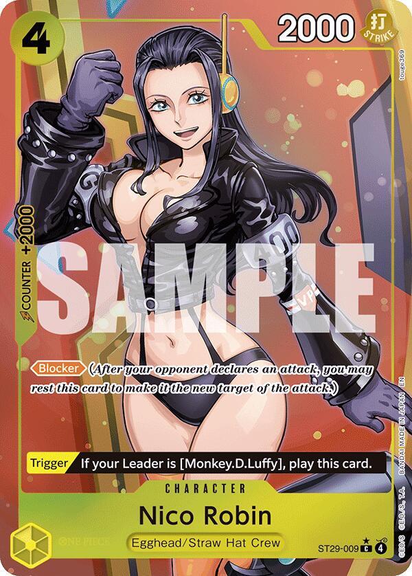 Nico Robin ST29-009 Alternate Art - TAG 10
