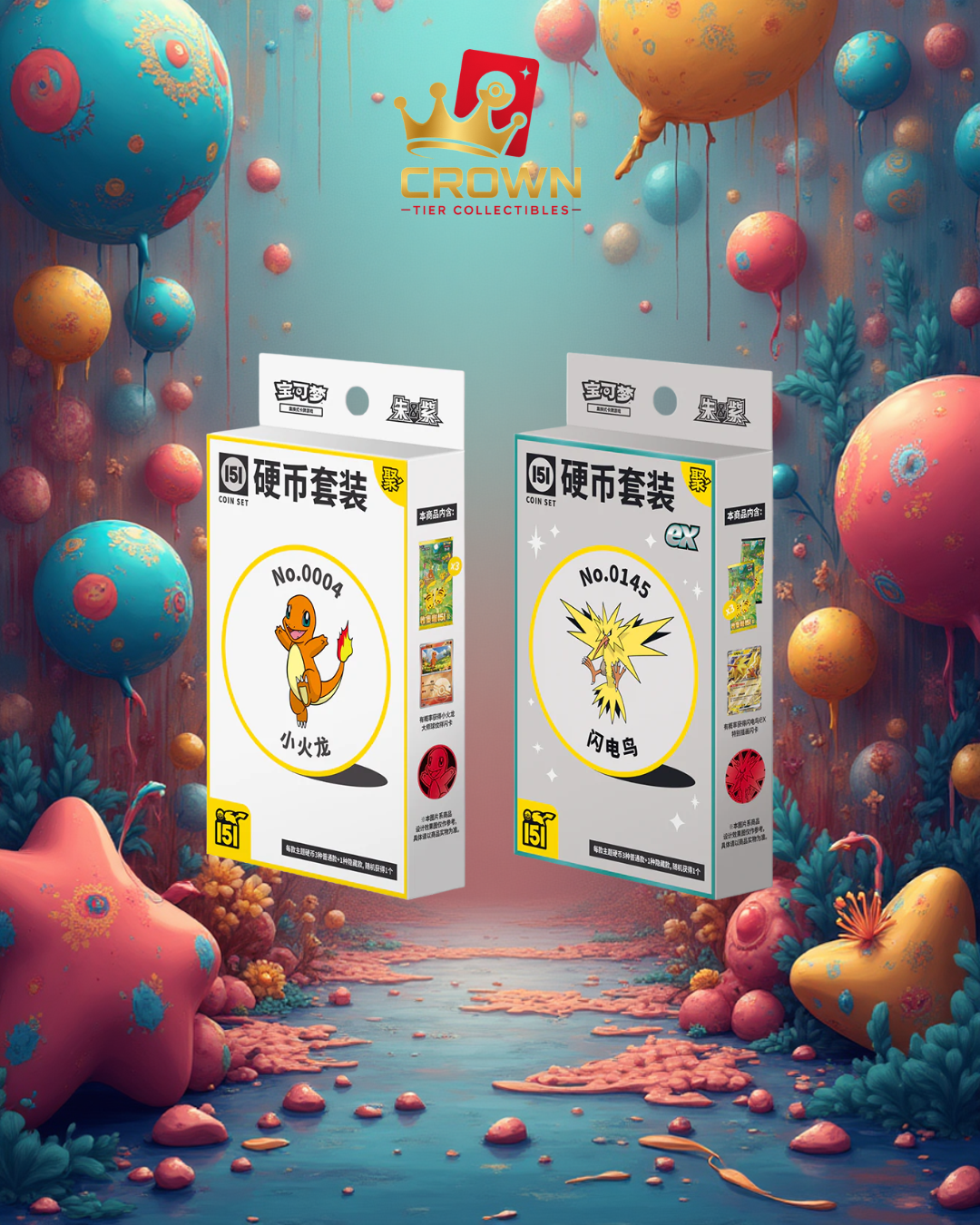 Collect 151 Gathering "Random" Coin Set (S-Chinese)