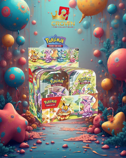 Prismatic Evolutions Mini Tin (Individual Tin - Random)