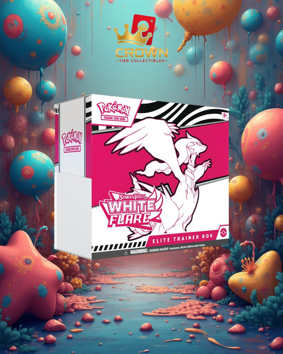 White Flare Elite Trainer Box