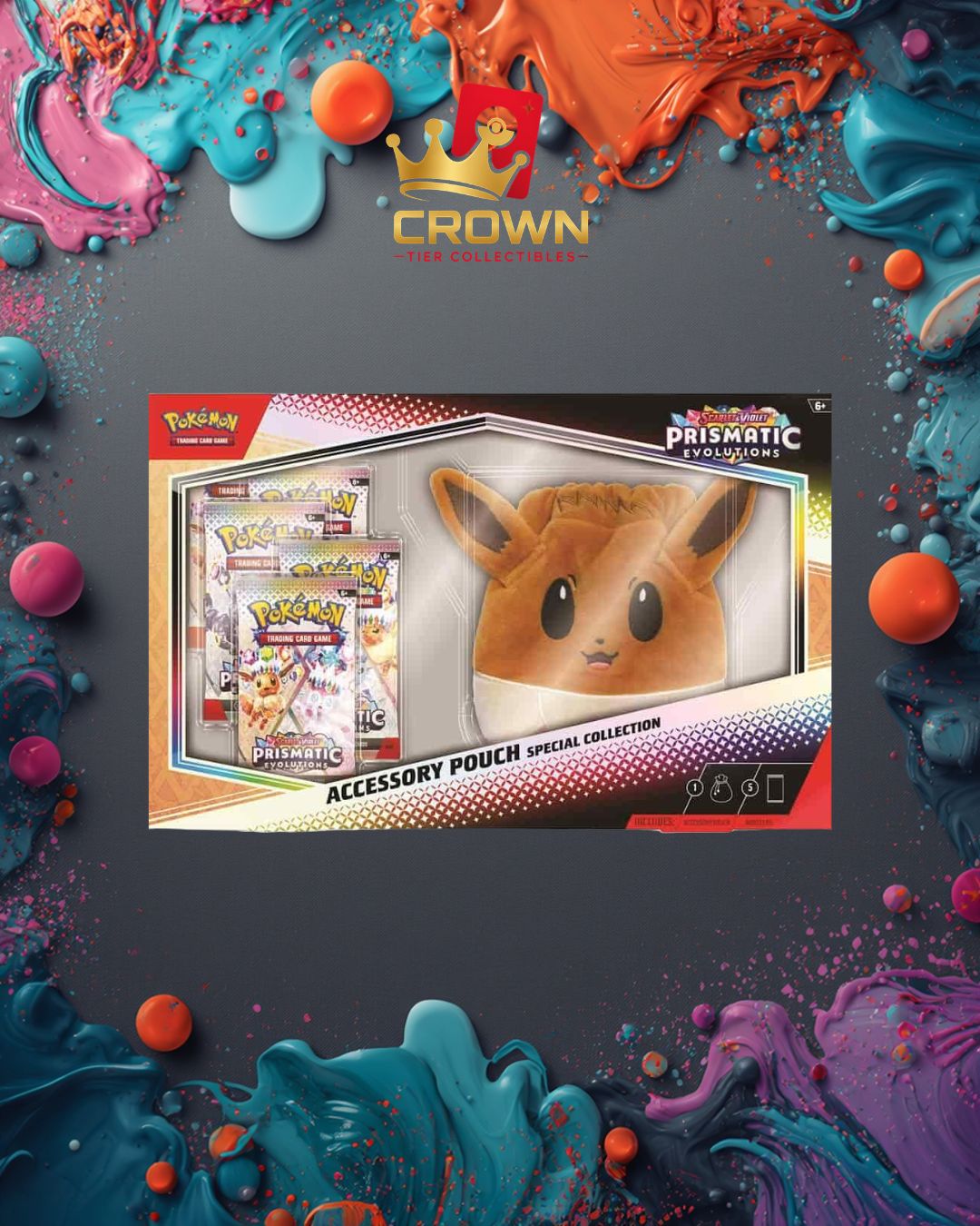 Prismatic Evolutions Accessory Pouch Special Collection