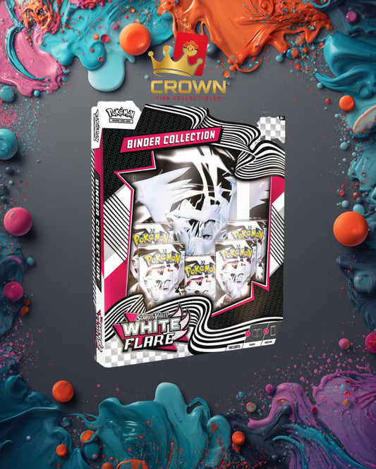 White Flare Binder Collection