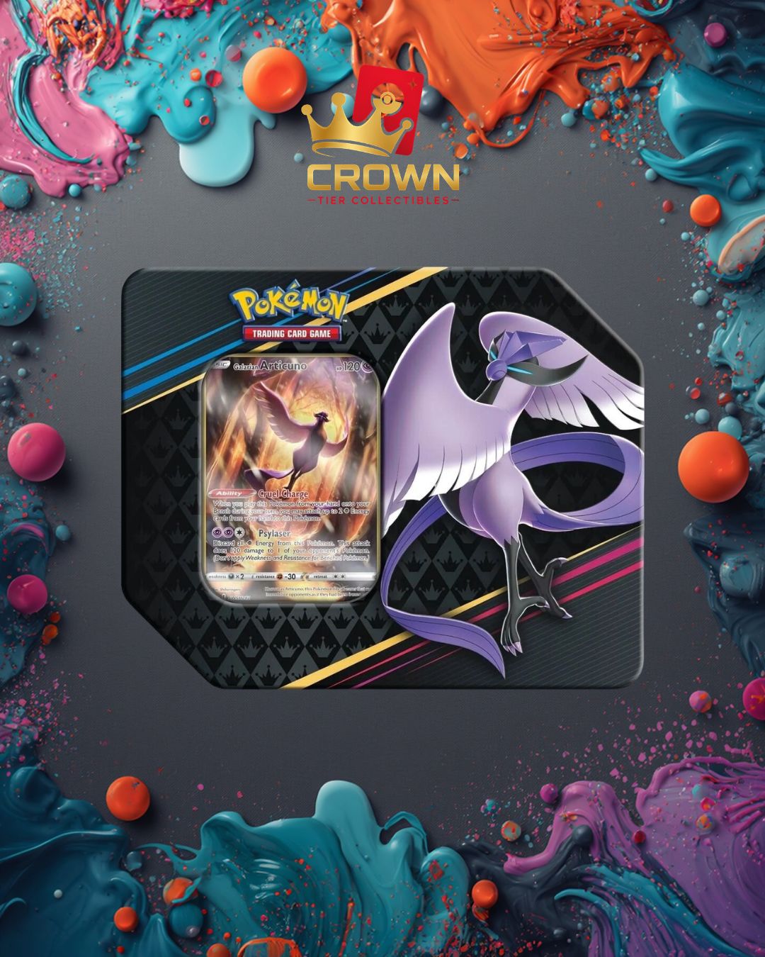 Crown Zenith Tin [Galarian Articuno]