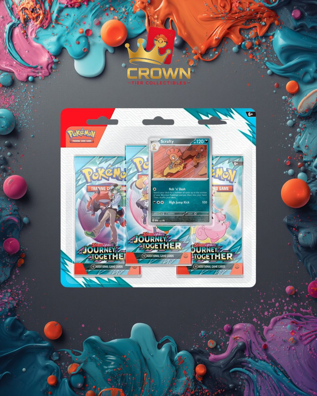 Journey Together 3 Pack Blister [Scrafty]