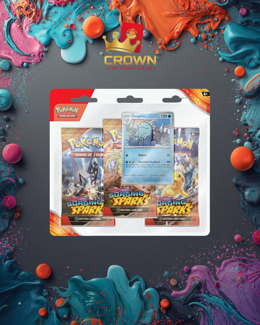 Surging Sparks 3 Pack Blisters [Quagsire]