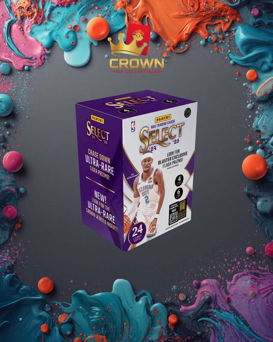 2024-25 Panini Select Basketball Blaster Box