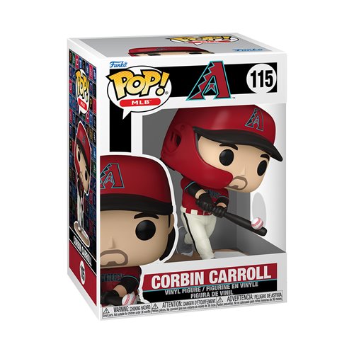 Funko Pop! MLB Arizona Diamondbacks Corbin Carroll Vinyl Figure #115